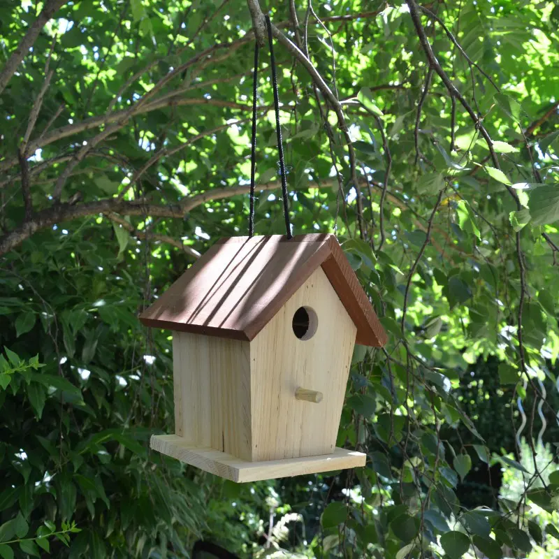 Nichoir à oiseaux en bois - Jardin et Saisons