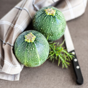 Courgette de Nice à fruit rond