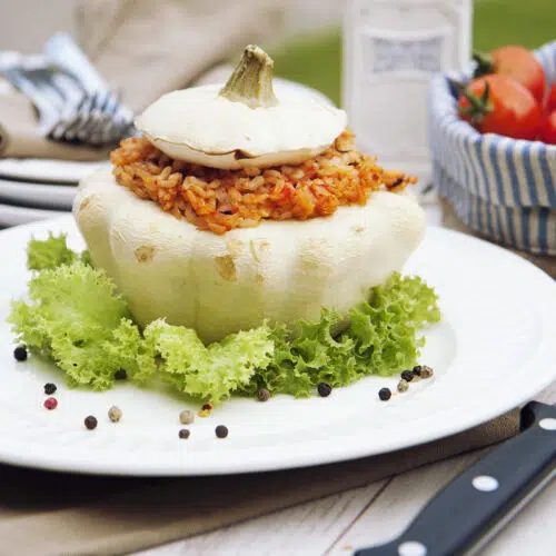 Courgette Pâtisson Blanc
