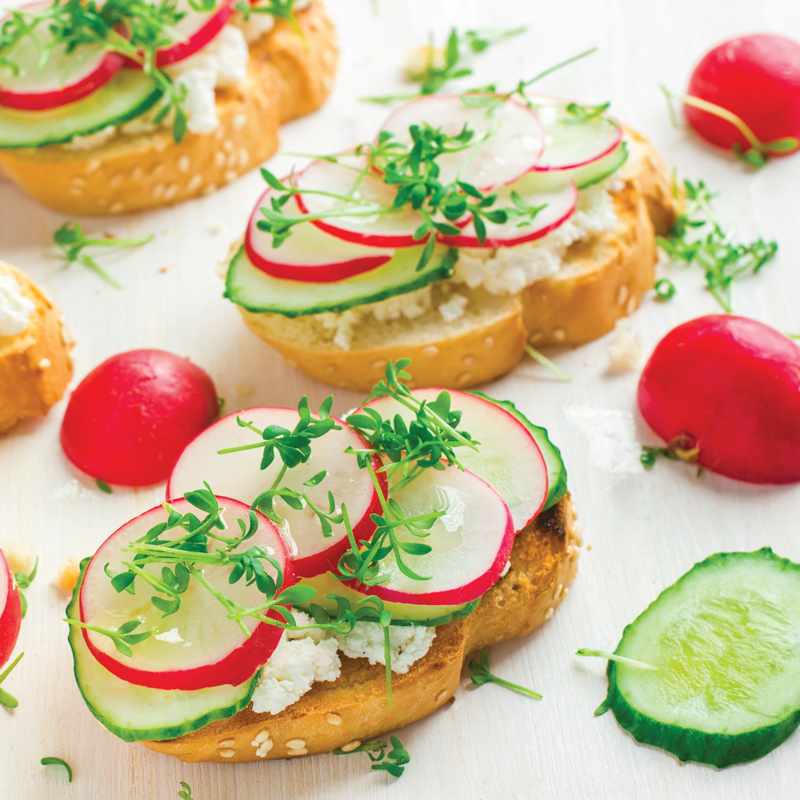 Trio de radis présemé bio