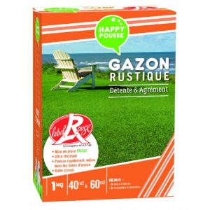 Gazon Rustique Label Rouge - 1 kg